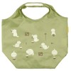 Hamamonyo Eco Tote Small Matcha Cat, Green, green
