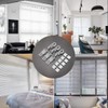 Rybtd 6 PCS Child Safety Clear Roman Blind P Clip