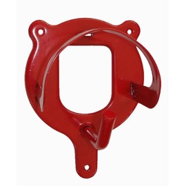 Metal Snaffle Holder Red