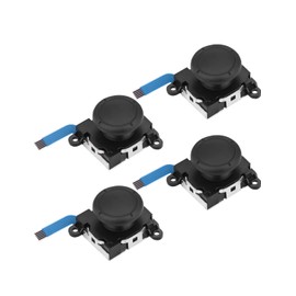 Repair Kit for Joycon Drift Joystick 4 Pack，Ancable 3D Analog Joy Stick Replacement for Joy Con Controller