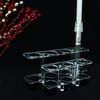 ERMMZHZW Lightsaber Display Stand,Acrylic Multi-Hole Tabletop Lightsaber Holder,Can hold 7