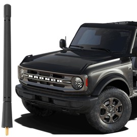 VOFONO Short Antenna Compatible with Ford Bronco 2019 2020 2022 2023 2024 2025, Stubby Ford Bronco Raptor Antenna Replacement Upgrade Car Radio Reception, Ford Bronco Accessories