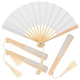 ibasenice 4pcs Mini Fan Miniature Fan Prop Hand Fan DIY Mini Fan Fan Toy Mini Fan Photo Props Small Handheld Fan Mini Fan Props Mini Doll Fan Tree