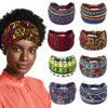 Bohend Wide Boho Headbands for Women 8Pcs Stretchy Bandeau Non
