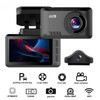 4K 1080P WiFi GPS Car Dash Cam HD Car Camera