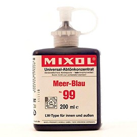 Mixol Universal Tints, Ocean Blue, #99, 200ml