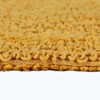 Homescapes Premium Shower Mat, Mustard Yellow, 50 x 50 cm