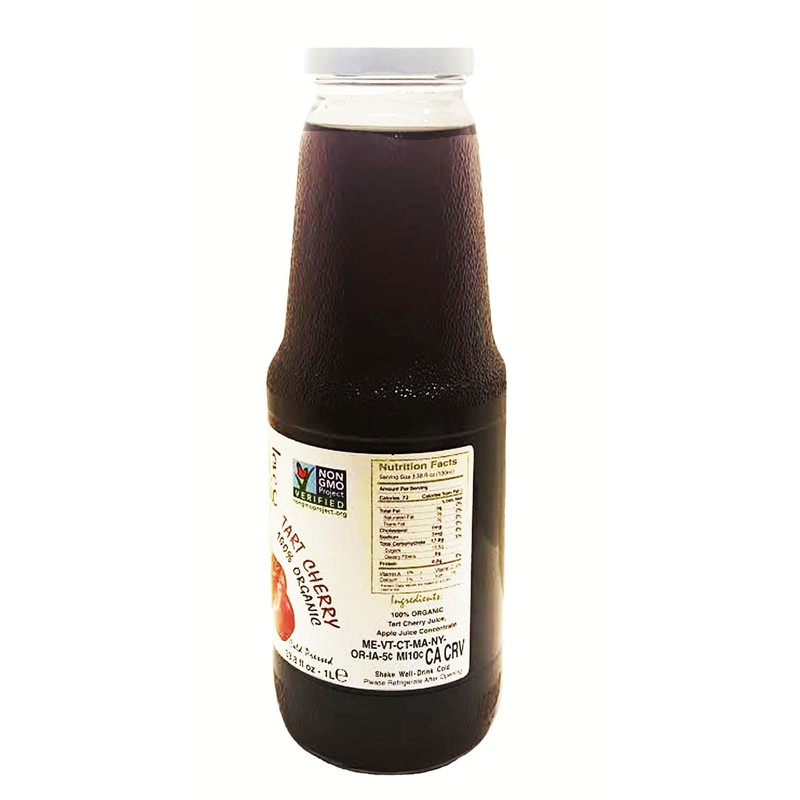 IOS Love Organic Tart Cherry Juice, 33.8fl oz, Cold Pressed