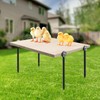 Chicken Perch Toy for Coop, Wooden Chick Roosting Bar with