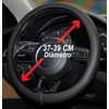 RBR Universal Steering Wheel Cover, Flexible, Flat and Adjustable, Non-Slip