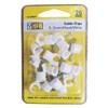 HPM DQ007 8-10mm White Cable Clips Accessory - Cable Clips