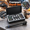 24-in-1 Manual Ratchet Screwdriver Set – Aluminum Alloy Handle with