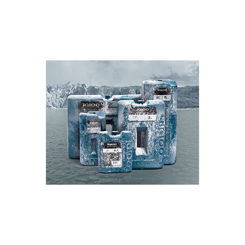 Igloo Performance Ice Blocks, Reusable Ice Packs for Coolers, Long