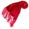 Lorenzo Cana Men's PlainScarf Red Tomatenrot