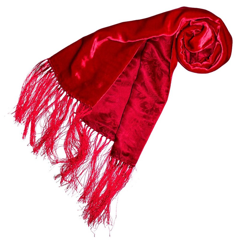 Lorenzo Cana Men's PlainScarf Red Tomatenrot