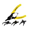 Surtek PFR01 Pinza para anillos de retención con cabeza intercambiable,