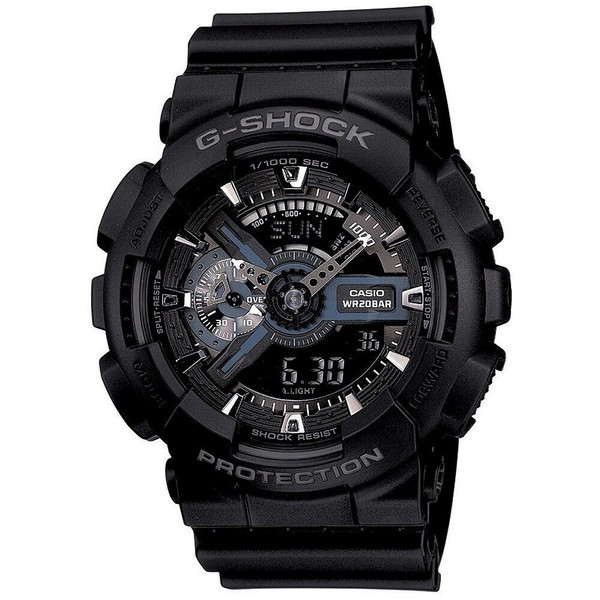 Casio G-Shock Men's Black Shock & Water Resistant Analog-Digital Watch