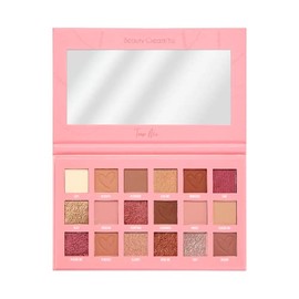 Beauty Creations - Paleta de Sombras para Ojos Tease Me - 18 Tonos con Acabado Mate y Brillantes, en Polvo de Alta Pigmentación y Larga Duración