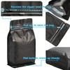 Coffee Bags with Valve Pack of 50 - Resealable Bags