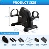 TABEKE Pedal Exerciser - Stationary Mini Exercise Bike for Arm/Leg