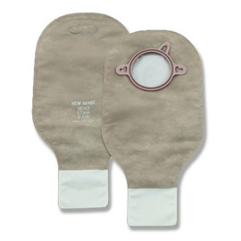 New Image Drainable 12"L 2pc System Ostomy Pouch 2.75" Flange 18164, 10 Ct