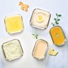 Glasslock MCCB016 Baby Food Round Container, 3-Piece Set, Clear, GL-545