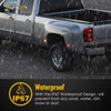 Partsam 4Pcs LED Fender Bed Side Marker Lights Set Replacement