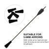 BESPORTBLE Soft Rubber Arrowheads 6 mm Archery Hunting Game Practice