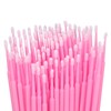 G2PLUS Micro Swabs, 100pcs Cotton Swabs for Makeup, Pink Microswabs
