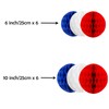 ZYOOO 12pcs Paper Honeycomb Balls, 15/25cm Tissue Paper Hanging Balls