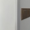 3 PCS 45" Wall Corner Protector Trim Borders for Wall