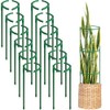 24Pcs Stackable Plant Support Stakes for Indoor and Garden Use