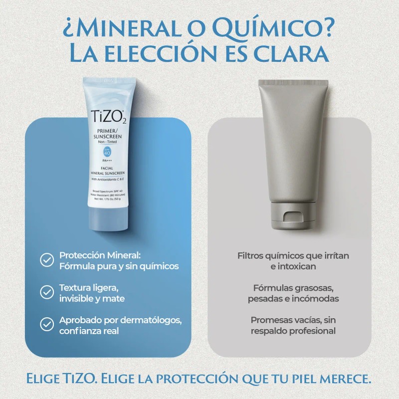 Tizo Protector Solar Facial Mineral Spf Color Antioxidantes 50g
