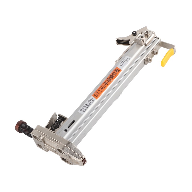 Manual Nailer Woodworking Slotted Steel Nail Gun Furniture Flooring Nailing