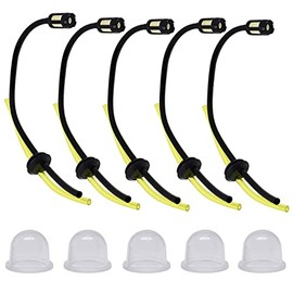 TAIANJI 5 Set Universal Fuel Line Fuel Line Hose Petrol Fuel Line Strimmer Fuel Pipe Fuel Line Hose Tube for Lawnmower Strimmer Brush Cutter Garden Machine Fitting Chainsaw Replacement Parts