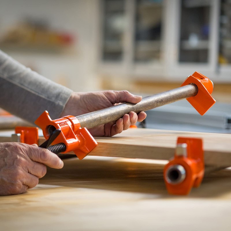 PONY 2-Pack 50 Wood Gluing Pipe Clamp Fixture for 3/4