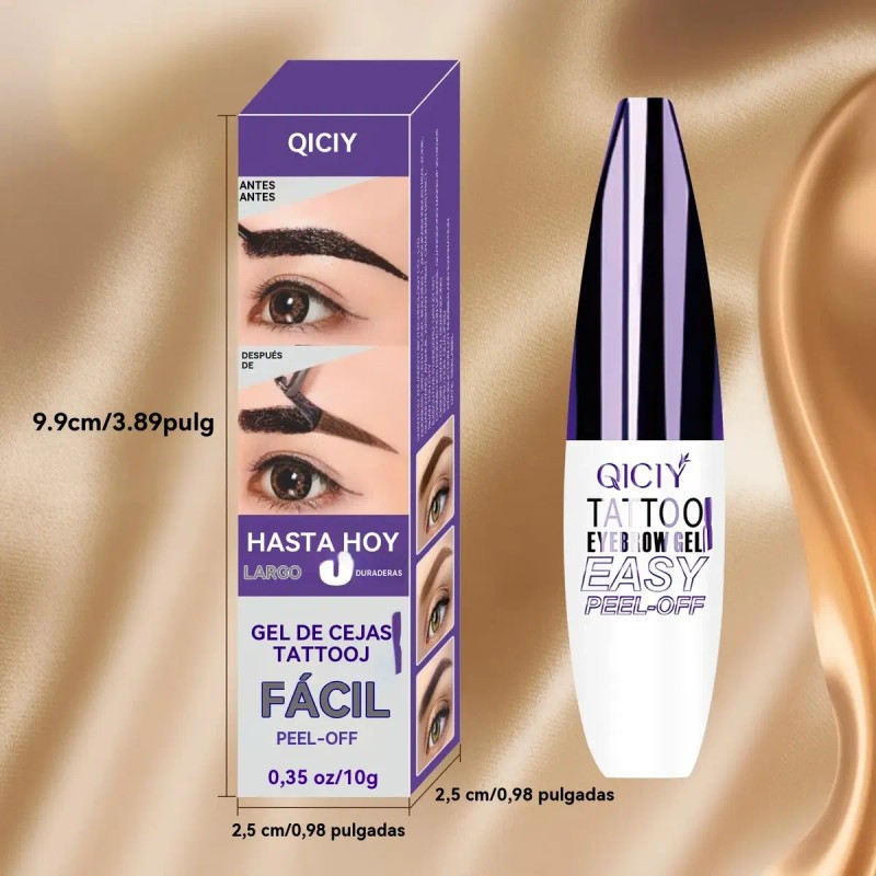Gel Tinte Para Cejas Profesional - Resistente Al Agua 24h