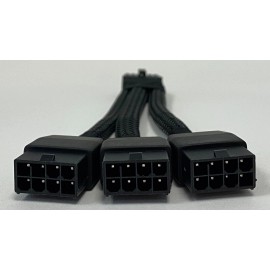 NVIDIA OEM NVIDIA 12VHPWR 16 Pin to 3x8 Pin PCIE Power Adapter Cable RTX 4080 4070 GPU