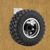 Boat Trailer Spare Tire Mount for Utility Trailer Spare Tire
