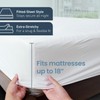 Comfort Beddings 100% Organic Cotton Mattress Protector RV Bunk Size