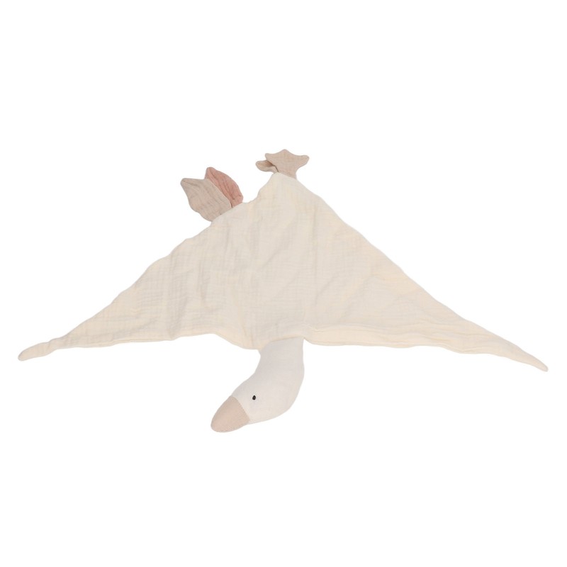 Baby Goose Shaped Security Blanket Soft Cotton Breathable Cute Security