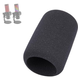 QuadCast 2 Pop Filter Windscreen Compatible with HyperX QuadCast 2 Microphone - Mic Foam Windscreen Noise Reduction,Improved Sound Quality