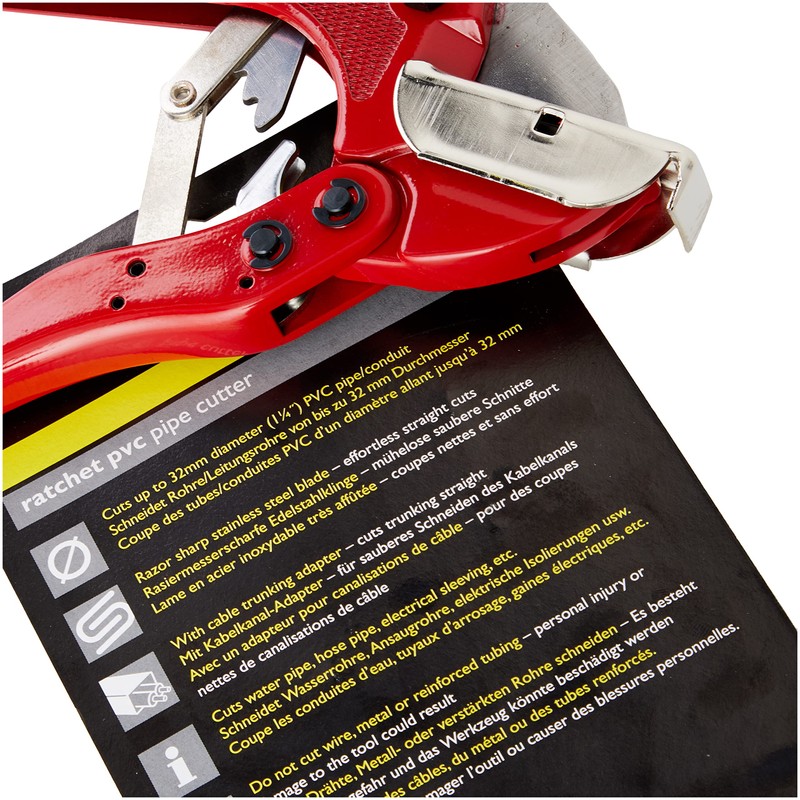Ratchet PVC Pipe Cutter 430003