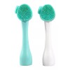 Universo en Linea Cepillo Exfoliante Facial Cuidado Piel Silicona Doble