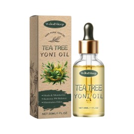 Unbranded Tea Tree Yoni Oil for Women Feminine Oil 100% Pure Yoni Oil Feminine Deodorant