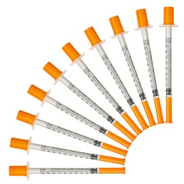 1ml/cc 30G Plastic Multi-Purpose Measuring Tools, Individually Packed (20-Pack)