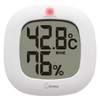 dretec O-295WT Digital Thermometer/Hygrometer, Digital Thermometer, Hygrometer, Compact, Simple, Stylish,