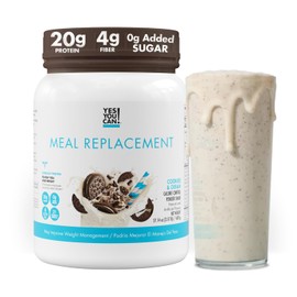 Yes You Can Sustituto De Comida Completo 15 Porciones, 20 G De Proteína, 0 G De Azúcares Añadidos, 21 Vitaminas Y Minerales Batido Nutritivo Todo En  