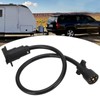 Trailer Extension Cord 7 Way 3ft Double Prong Male Plug