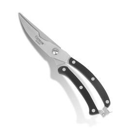 Hoteche 10-Inch Poultry Shears – Heavy Duty Kitchen Shears for Cutting Chicken, Meat & Bones – Stainless Steel Professional Kitchen Scissors with Non-Slip Handle